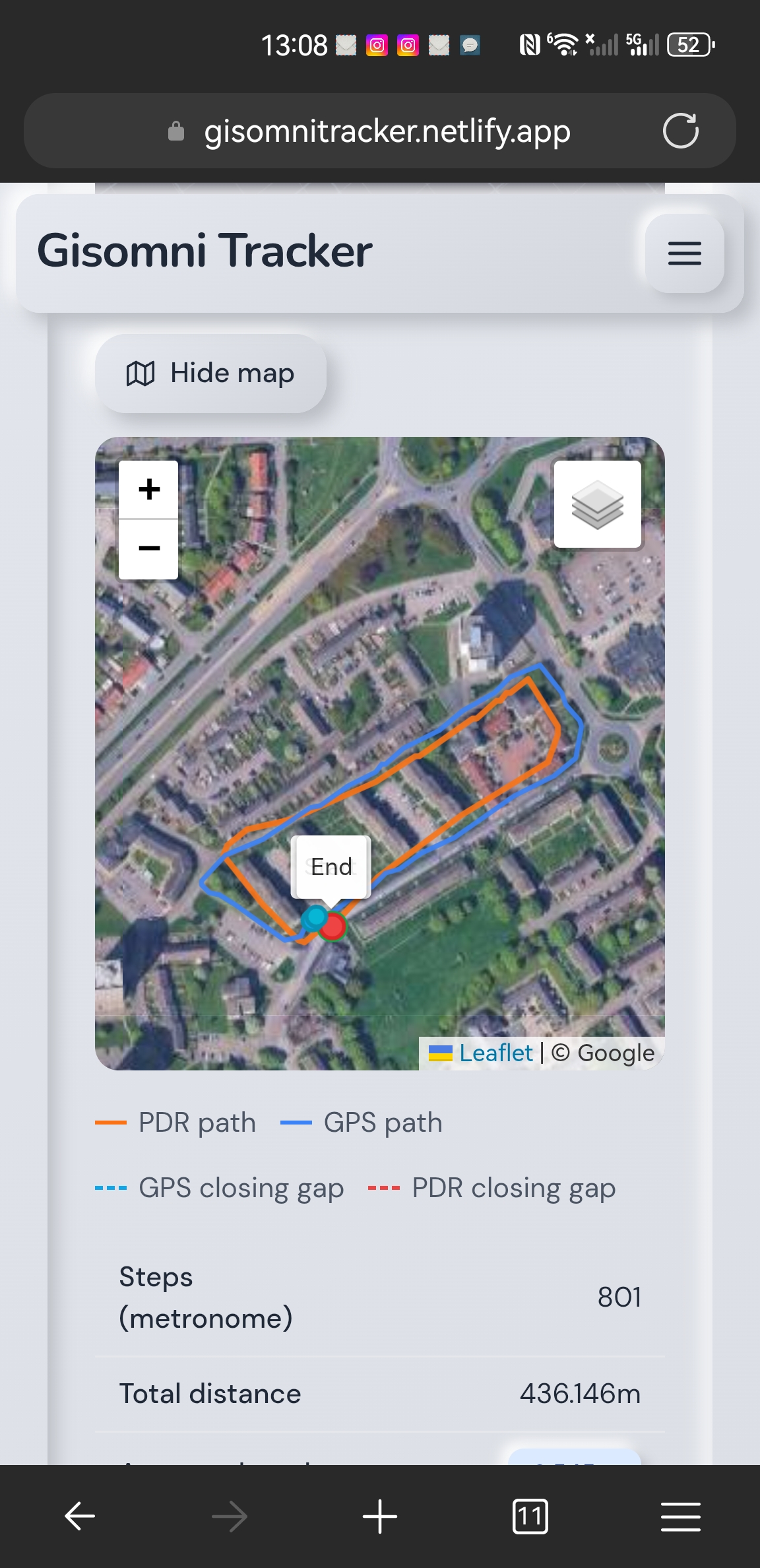 Omni Tracker survey map